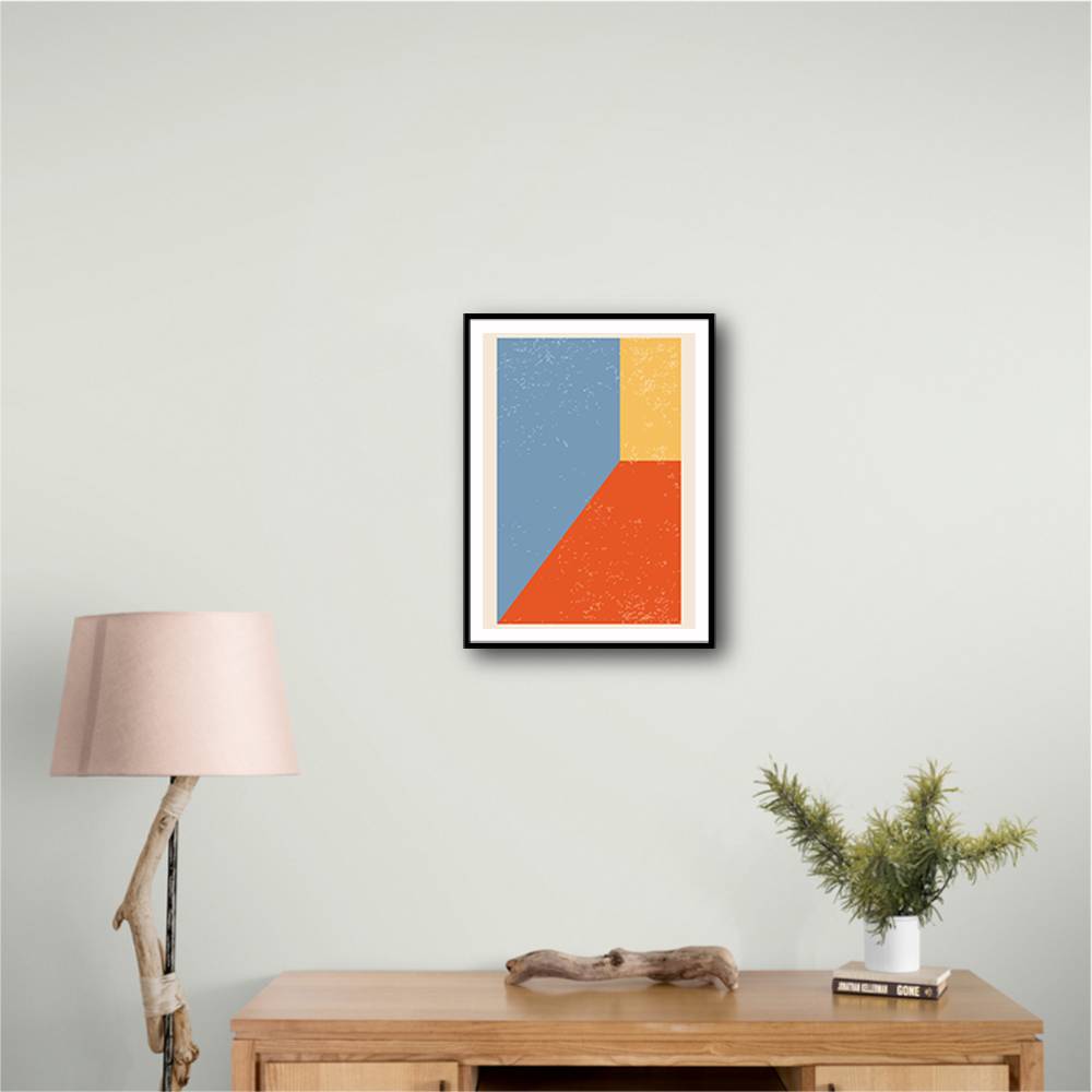 Minimal Abstract Shapes Series #10 Wall Art