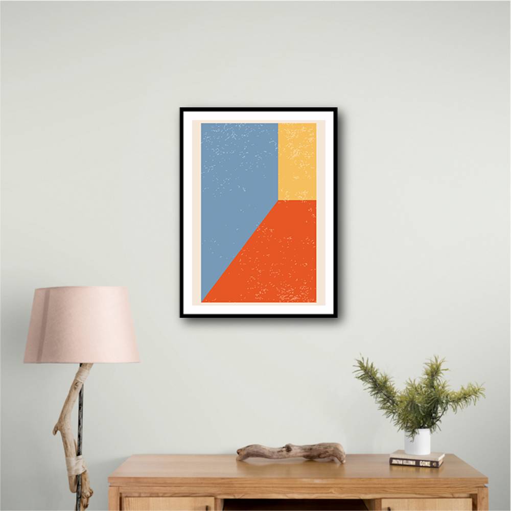 Minimal Abstract Shapes Series #10 Wall Art