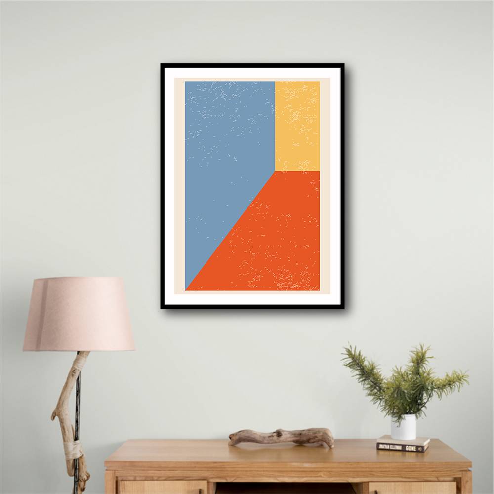 Minimal Abstract Shapes Series #10 Wall Art