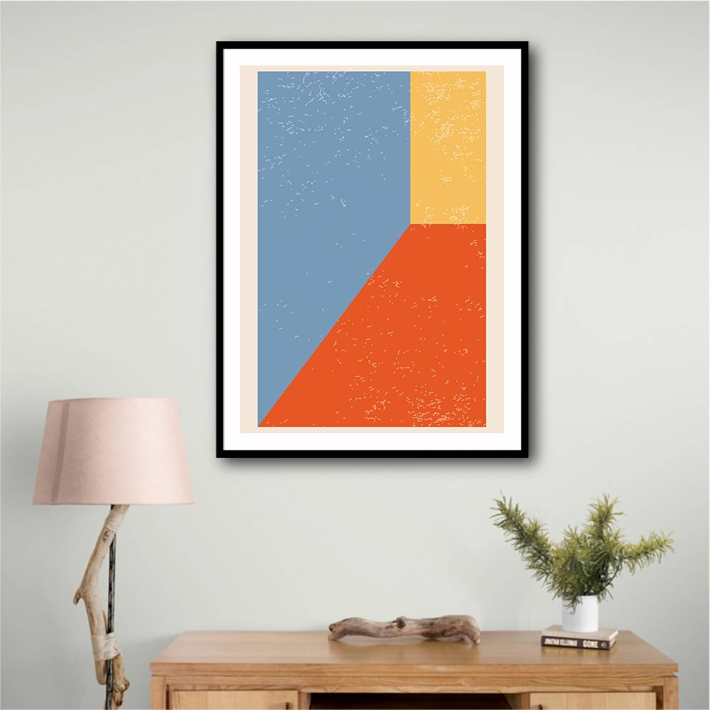 Minimal Abstract Shapes Series #10 Wall Art