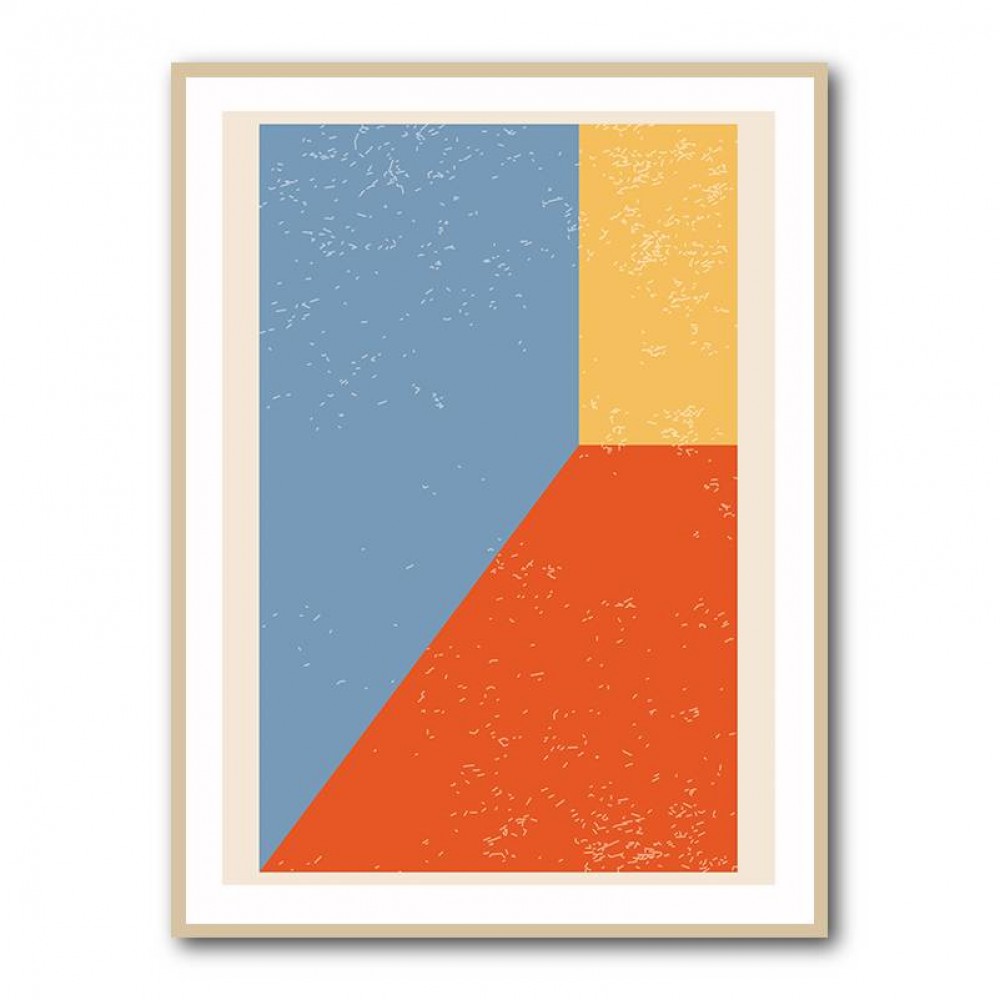 Minimal Abstract Shapes Series #10 Wall Art