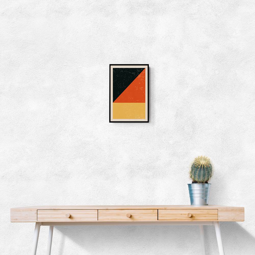 Minimal Abstract Shapes Series #9 Wall Art