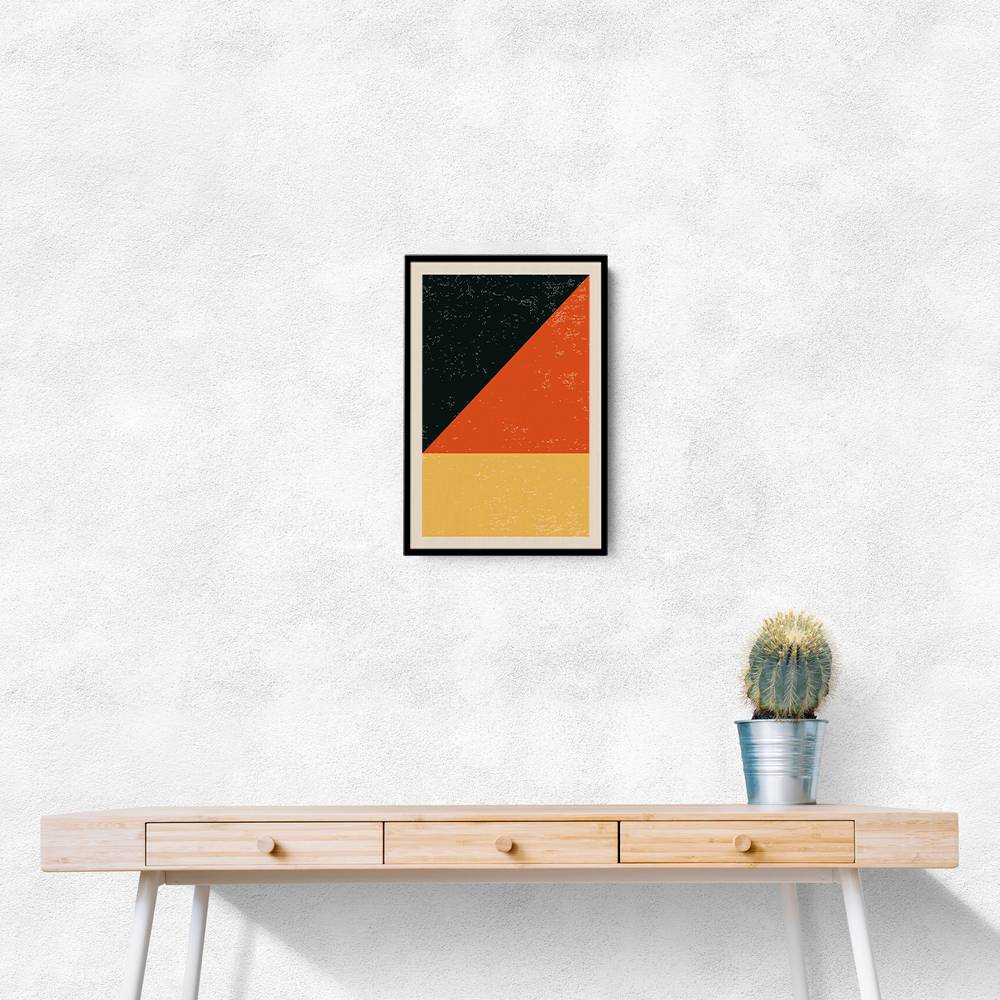 Minimal Abstract Shapes Series #9 Wall Art