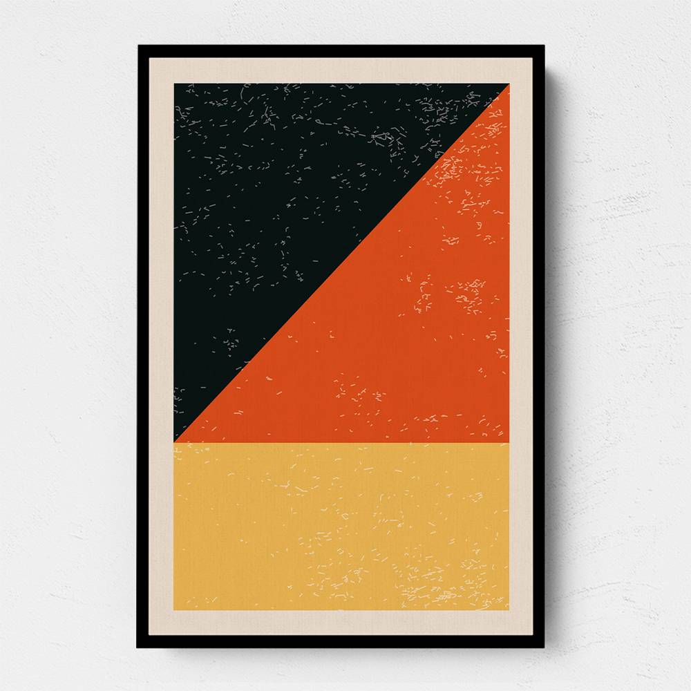 Minimal Abstract Shapes Series #9 Wall Art