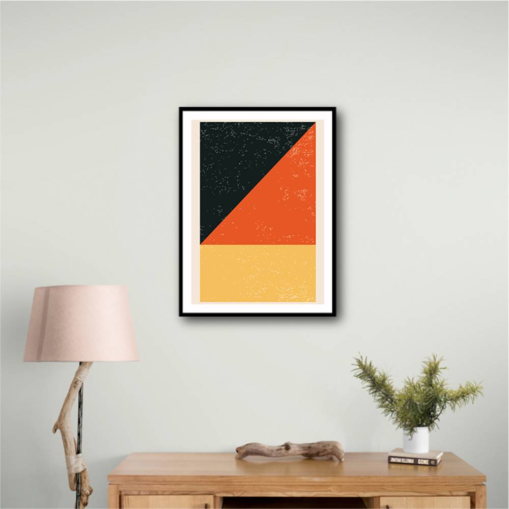 Minimal Abstract Shapes Series #9 Wall Art