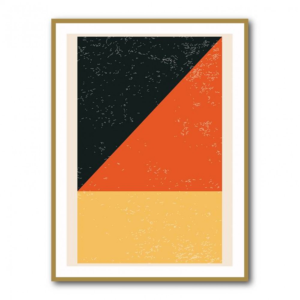 Minimal Abstract Shapes Series #9 Wall Art