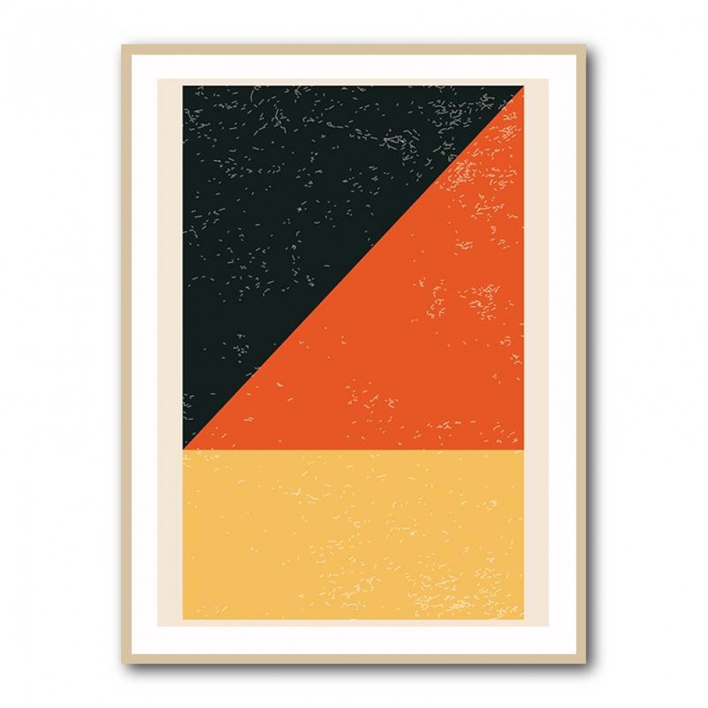 Minimal Abstract Shapes Series #9 Wall Art