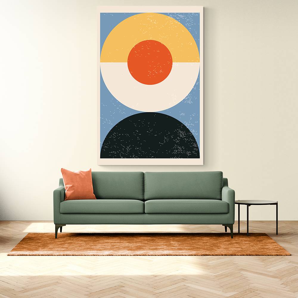 Minimal Abstract Shapes Series #32 Wall Art