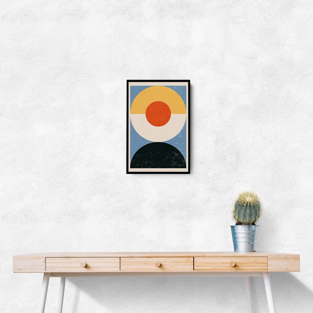 Minimal Abstract Shapes Series #32 Wall Art