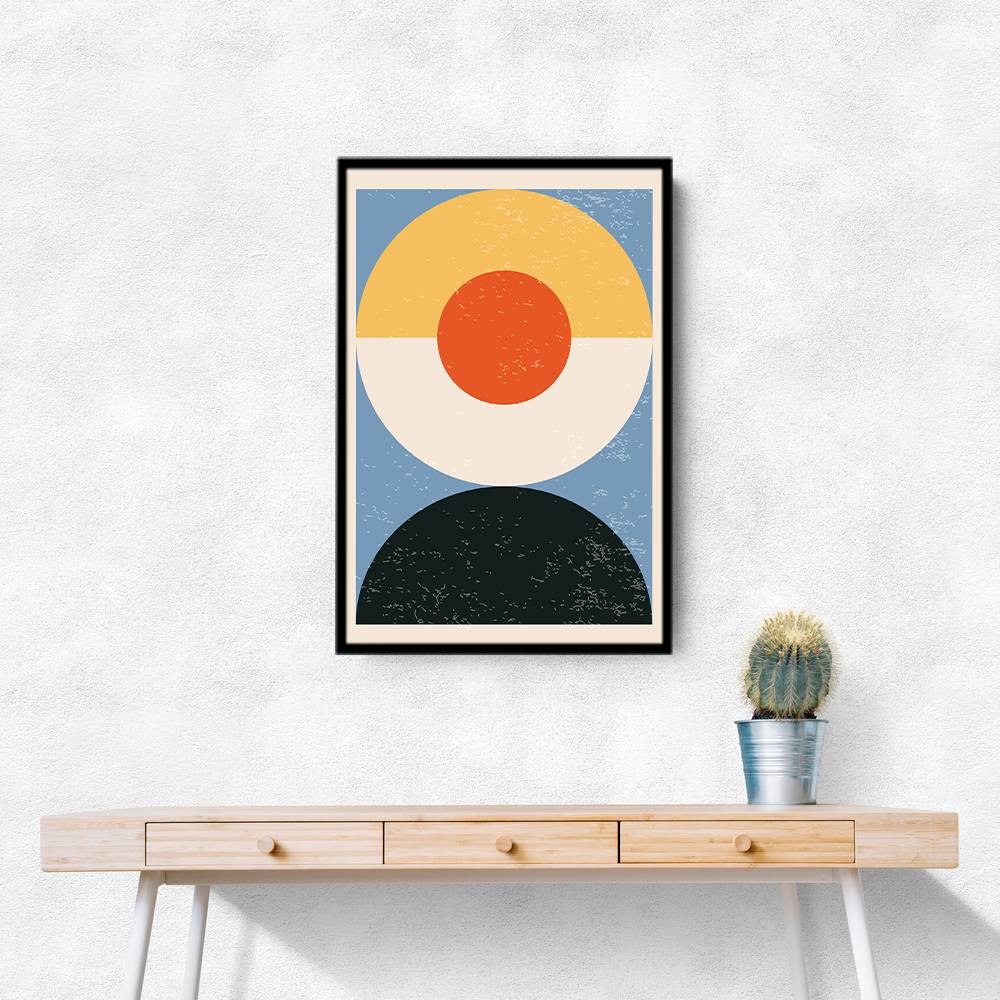 Minimal Abstract Shapes Series #32 Wall Art