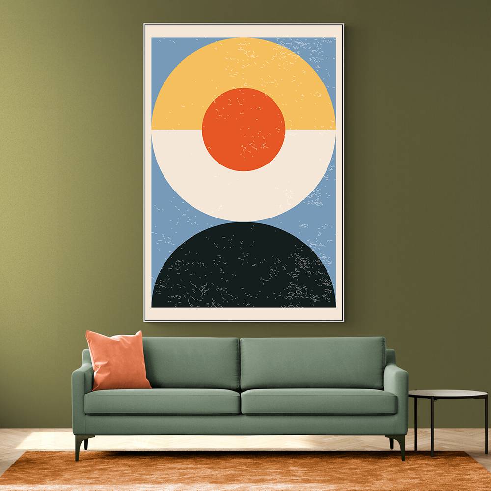 Minimal Abstract Shapes Series #32 Wall Art