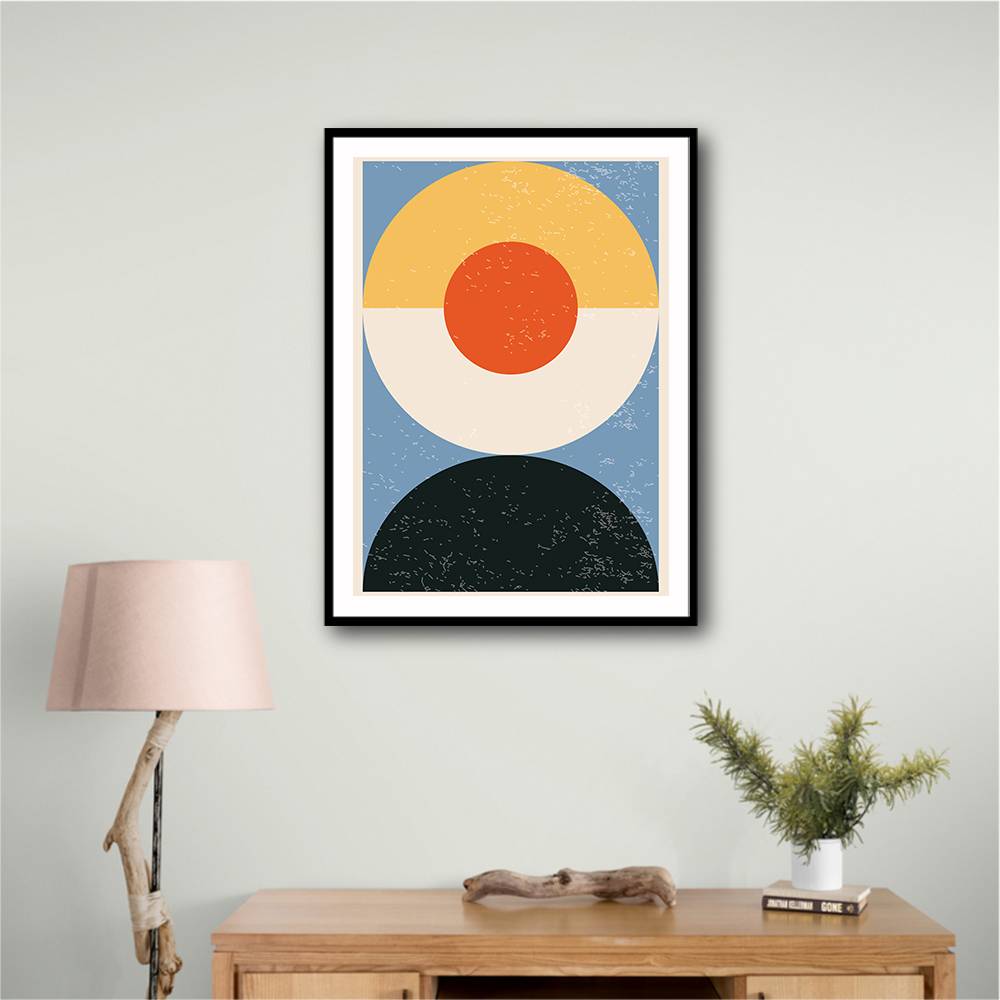 Minimal Abstract Shapes Series #32 Wall Art