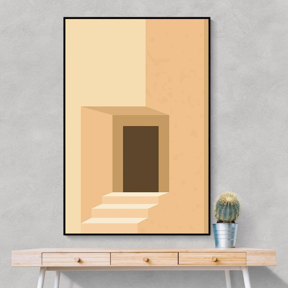 Minimal Architecture Design #3 Wall Art