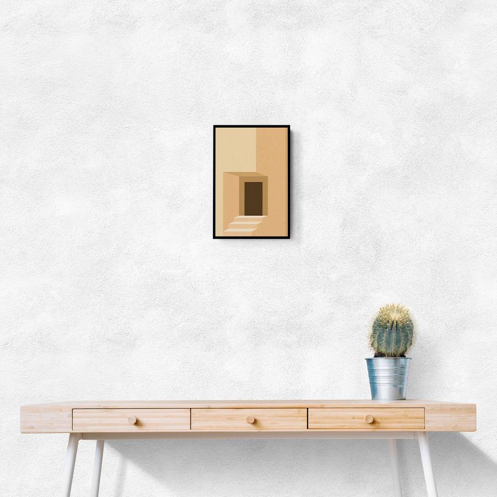 Minimal Architecture Design #3 Wall Art