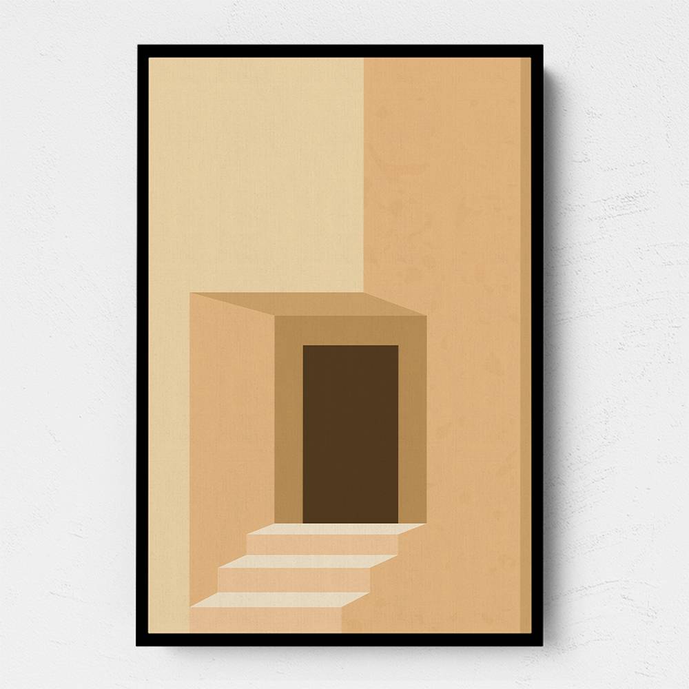 Minimal Architecture Design #3 Wall Art