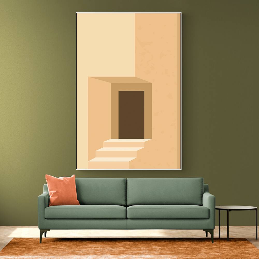 Minimal Architecture Design #3 Wall Art