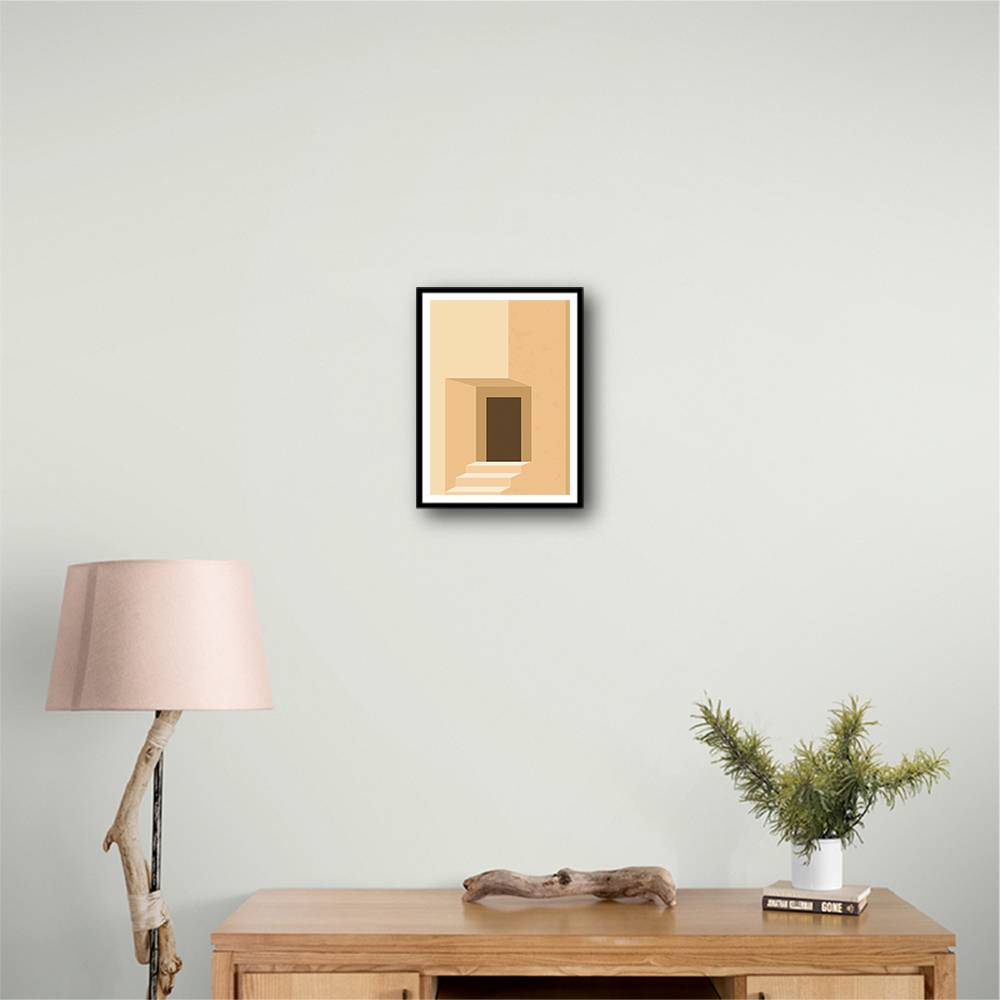 Minimal Architecture Design #3 Wall Art