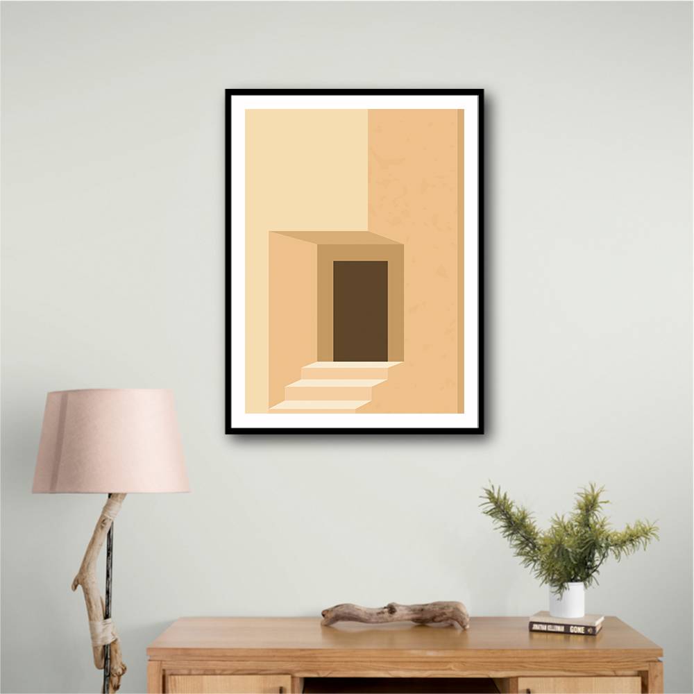 Minimal Architecture Design #3 Wall Art