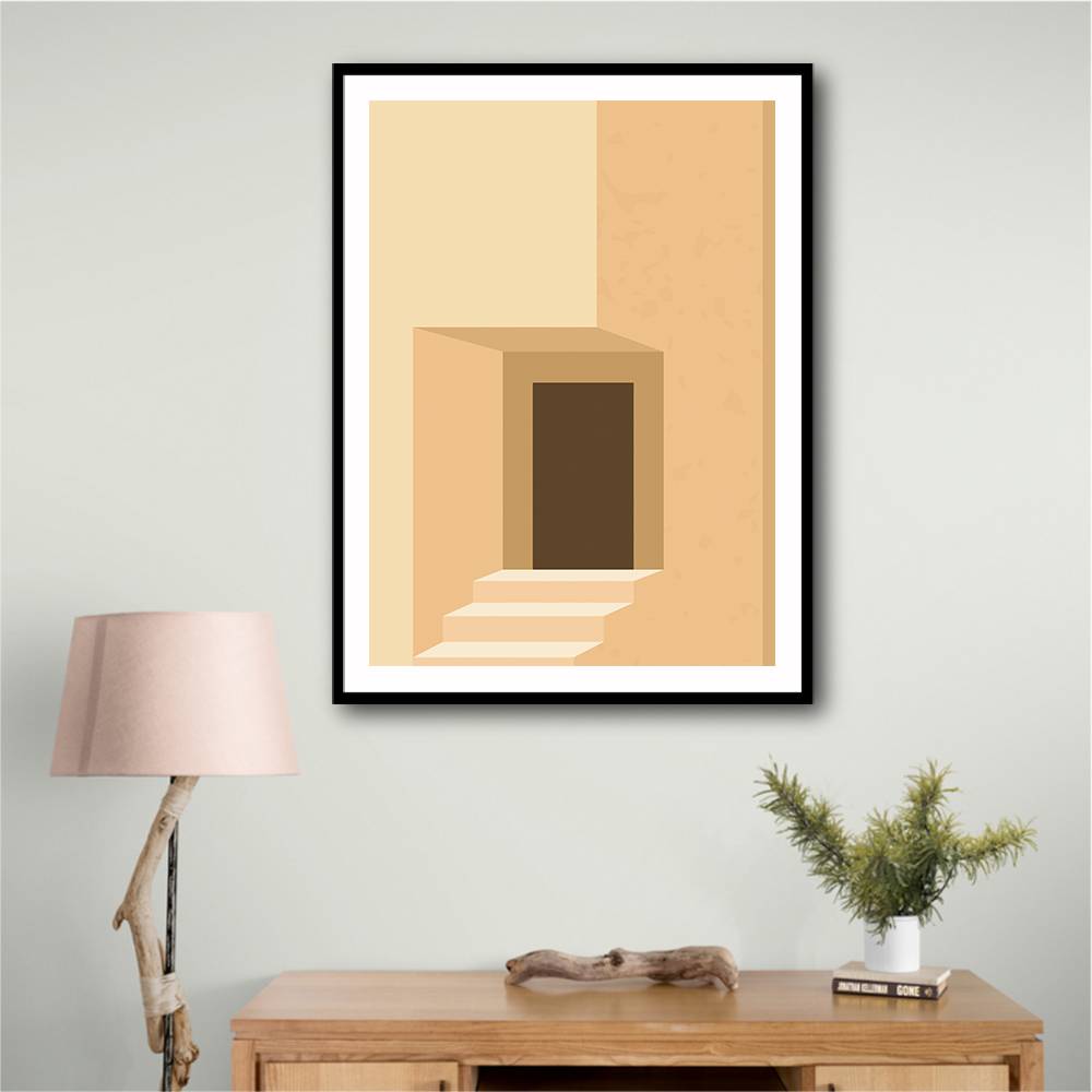 Minimal Architecture Design #3 Wall Art