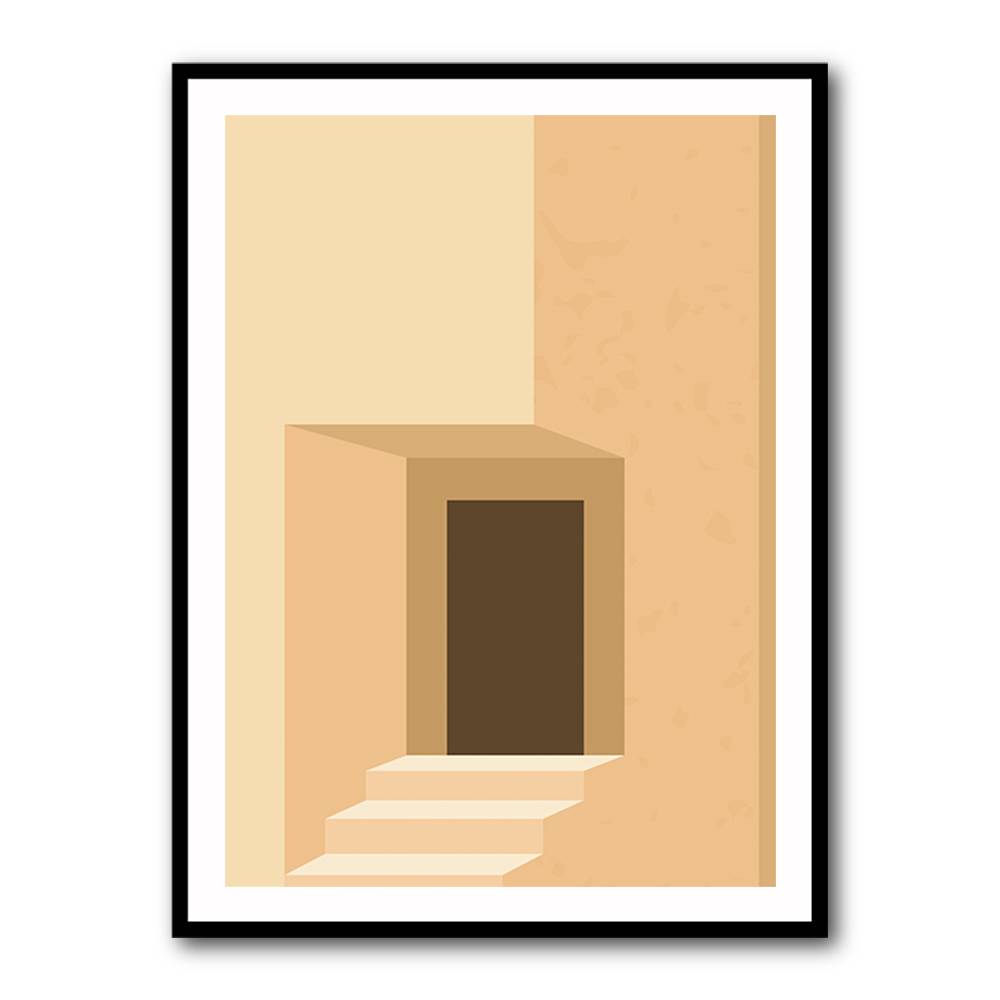 Minimal Architecture Design #3 Wall Art