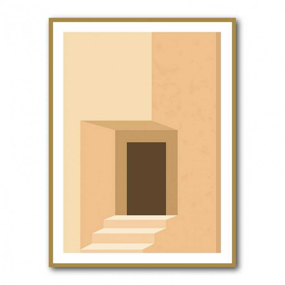 Minimal Architecture Design #3 Wall Art