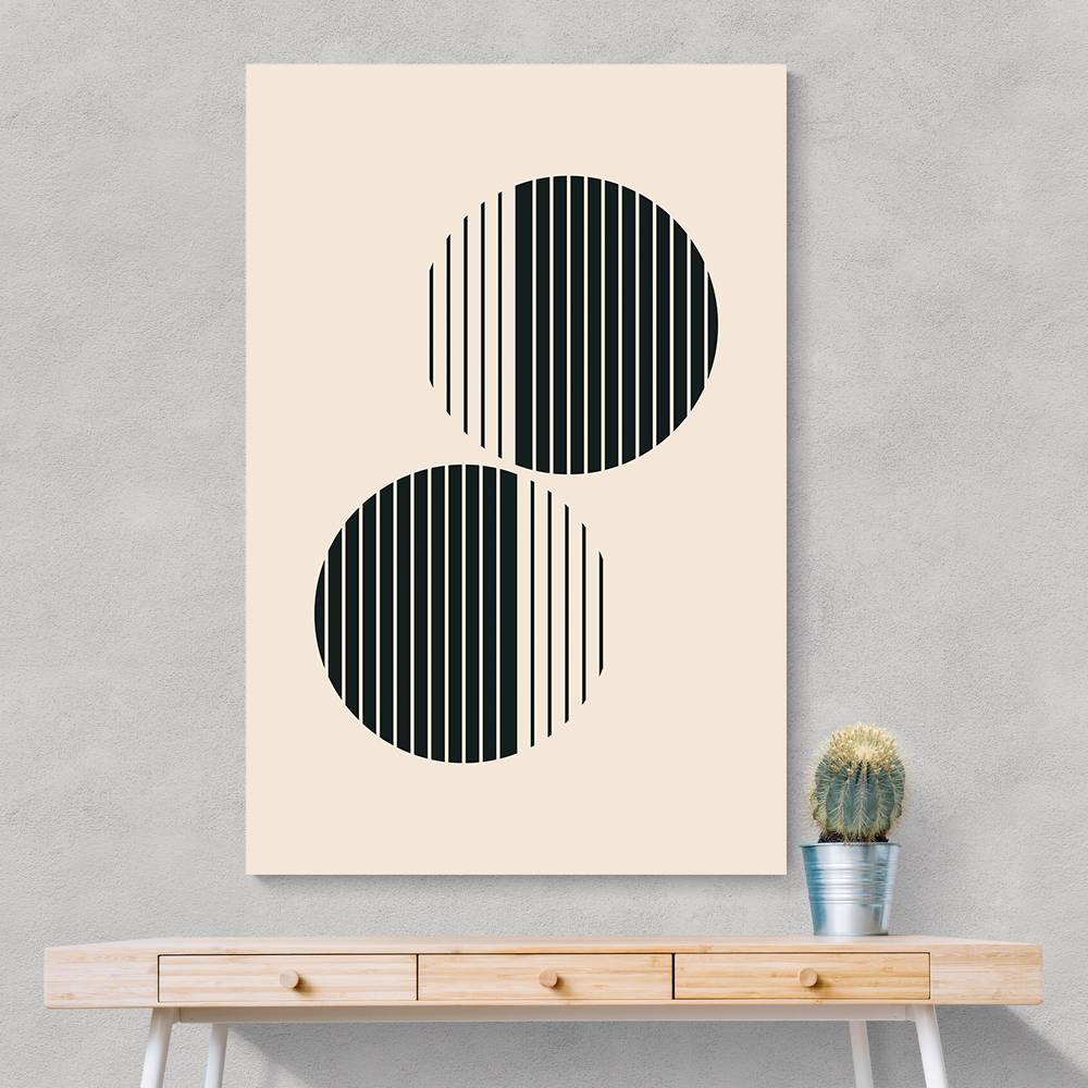 Minimal Circle Vibes #2 Wall Art