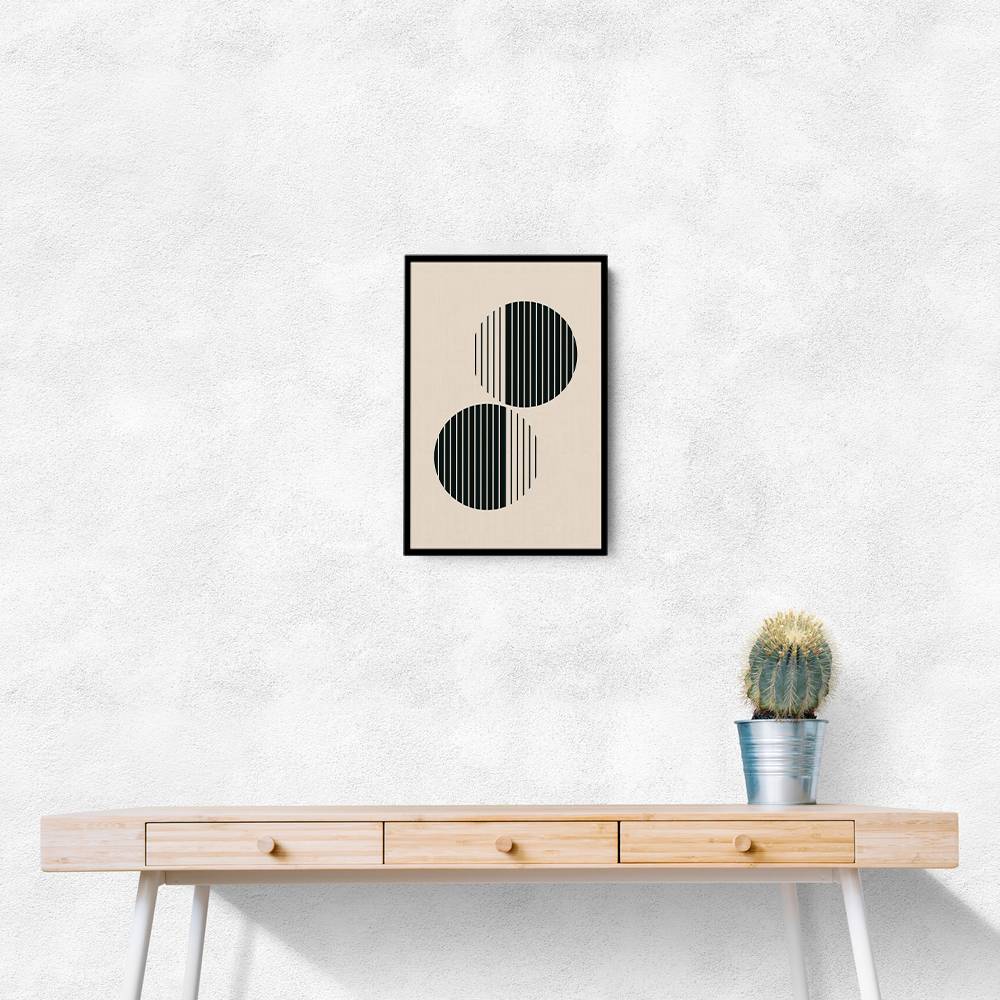 Minimal Circle Vibes #2 Wall Art