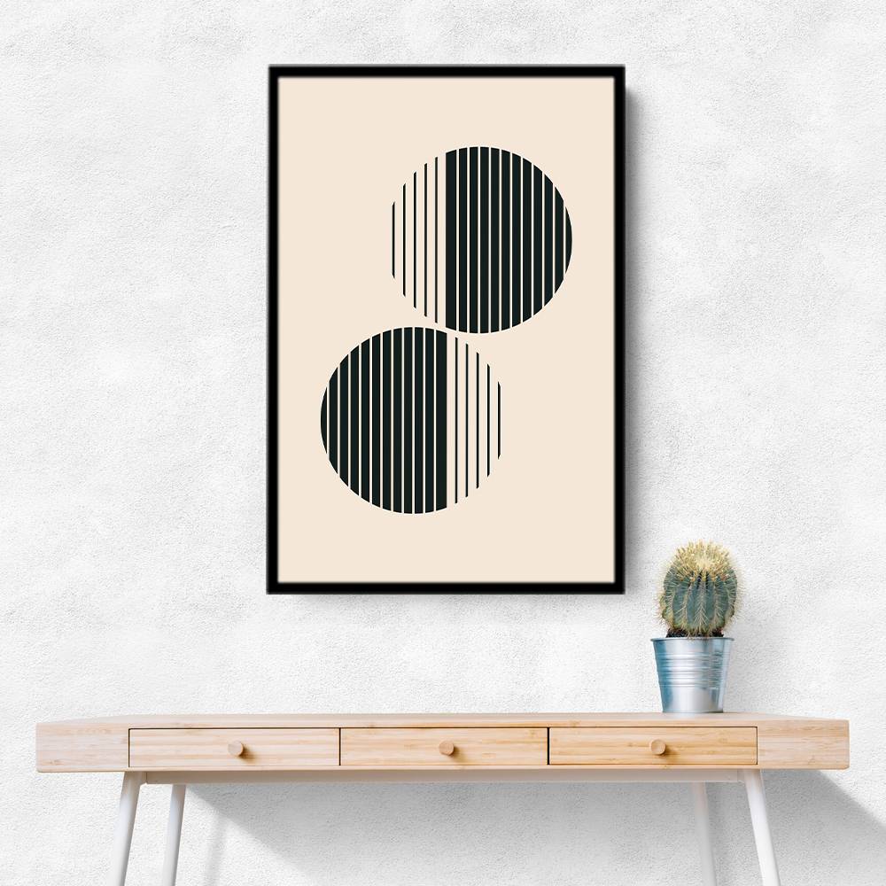 Minimal Circle Vibes #2 Wall Art