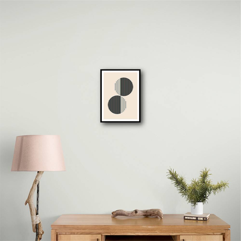 Minimal Circle Vibes #2 Wall Art