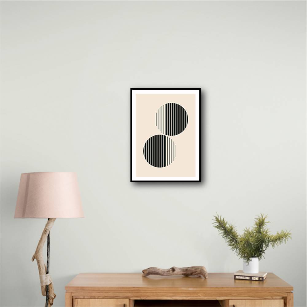 Minimal Circle Vibes #2 Wall Art