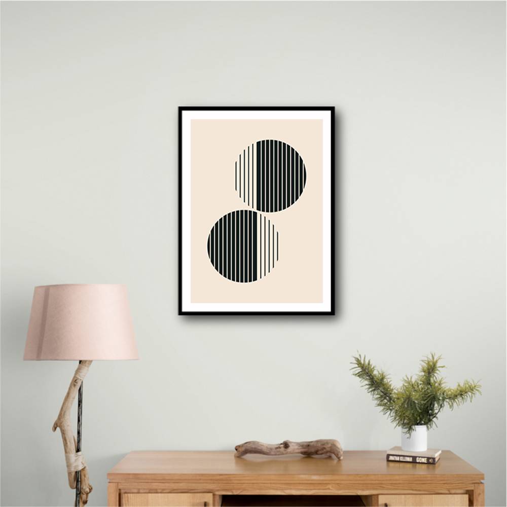 Minimal Circle Vibes #2 Wall Art