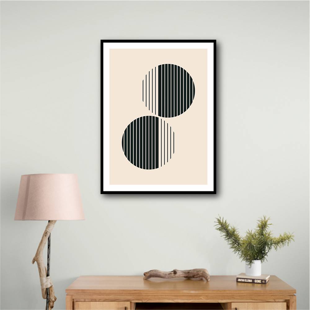 Minimal Circle Vibes #2 Wall Art