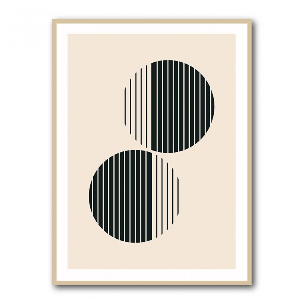 Minimal Circle Vibes #2 Wall Art