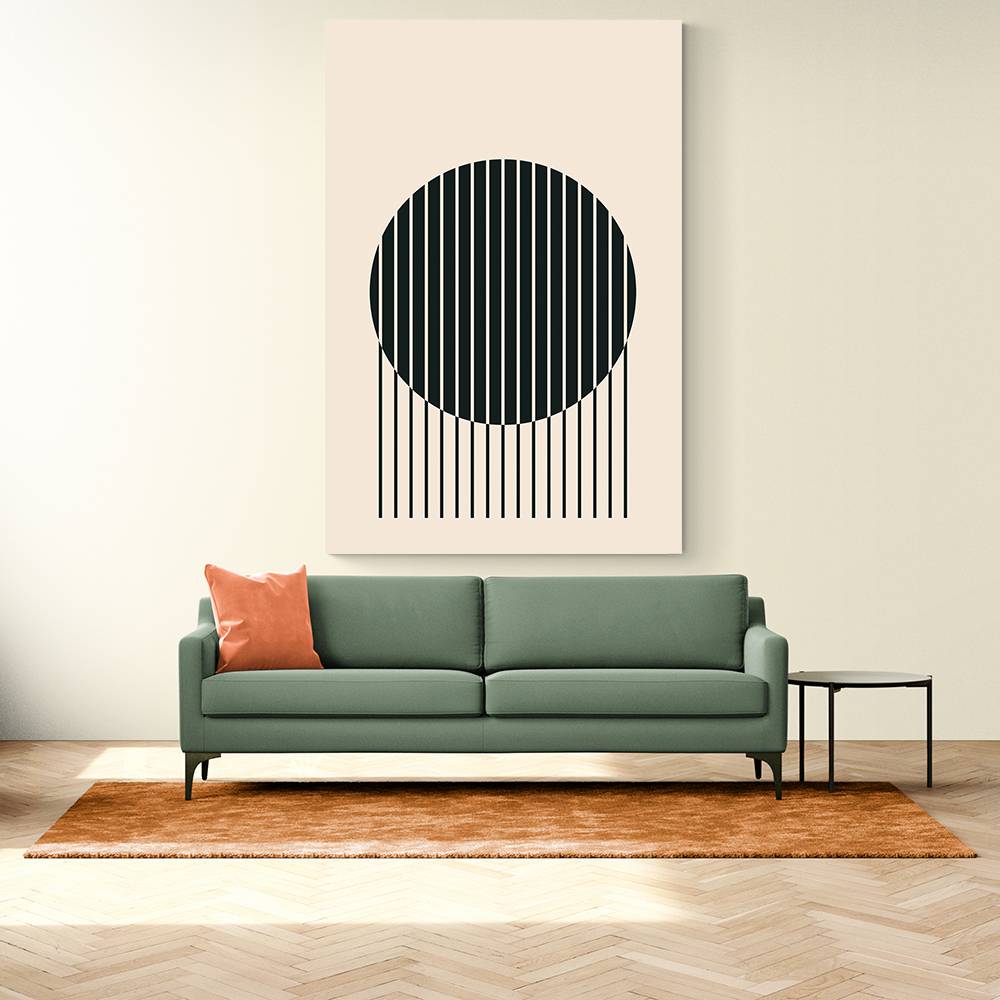 Minimal Circle Vibes #1 Wall Art