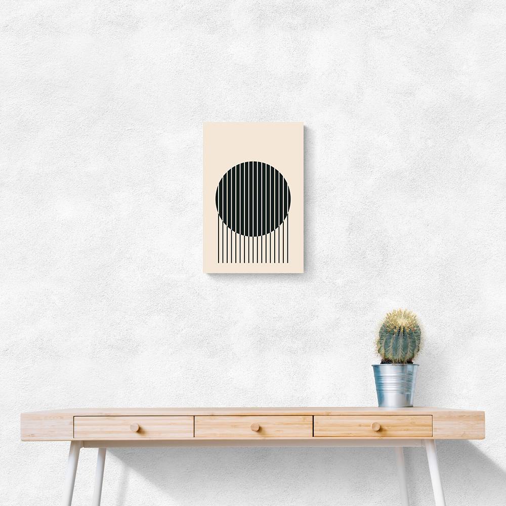 Minimal Circle Vibes #1 Wall Art