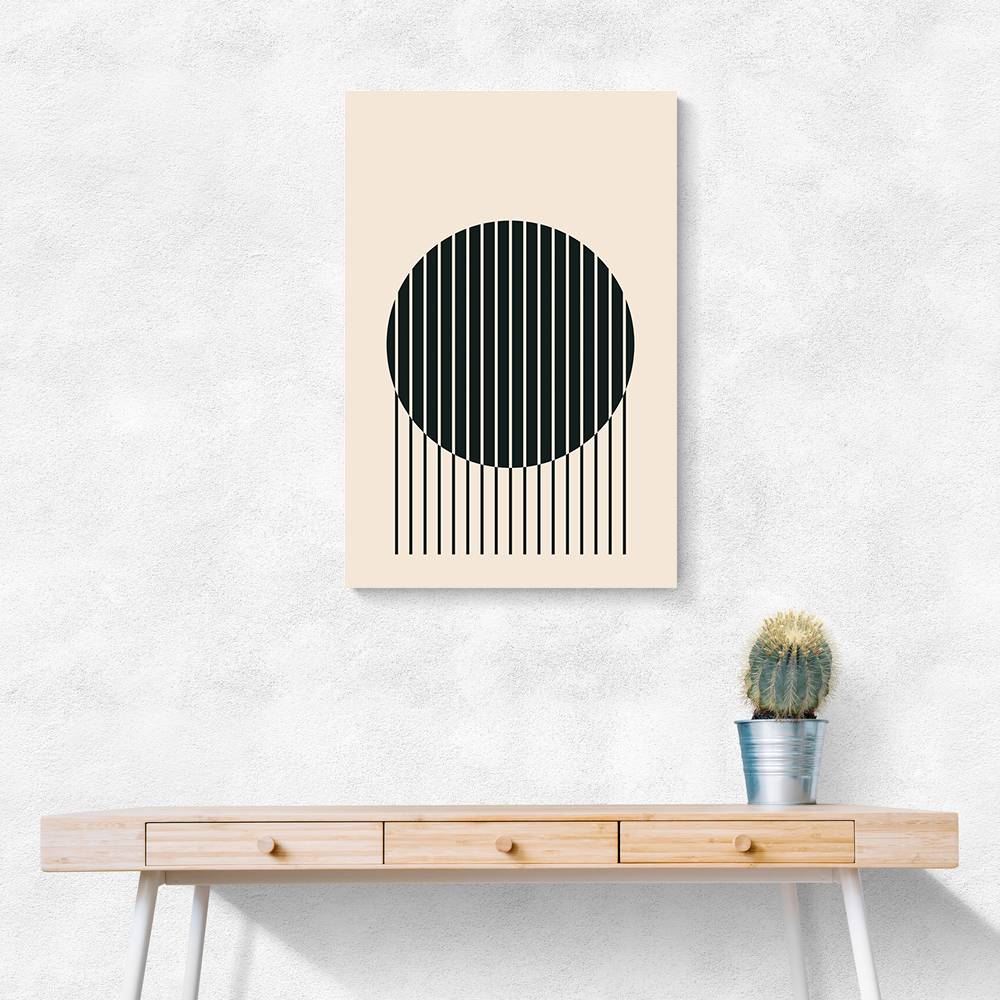 Minimal Circle Vibes #1 Wall Art