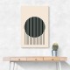 Minimal Circle Vibes #1 Wall Art