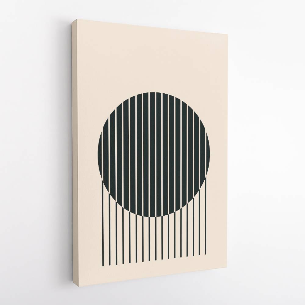 Minimal Circle Vibes #1 Wall Art