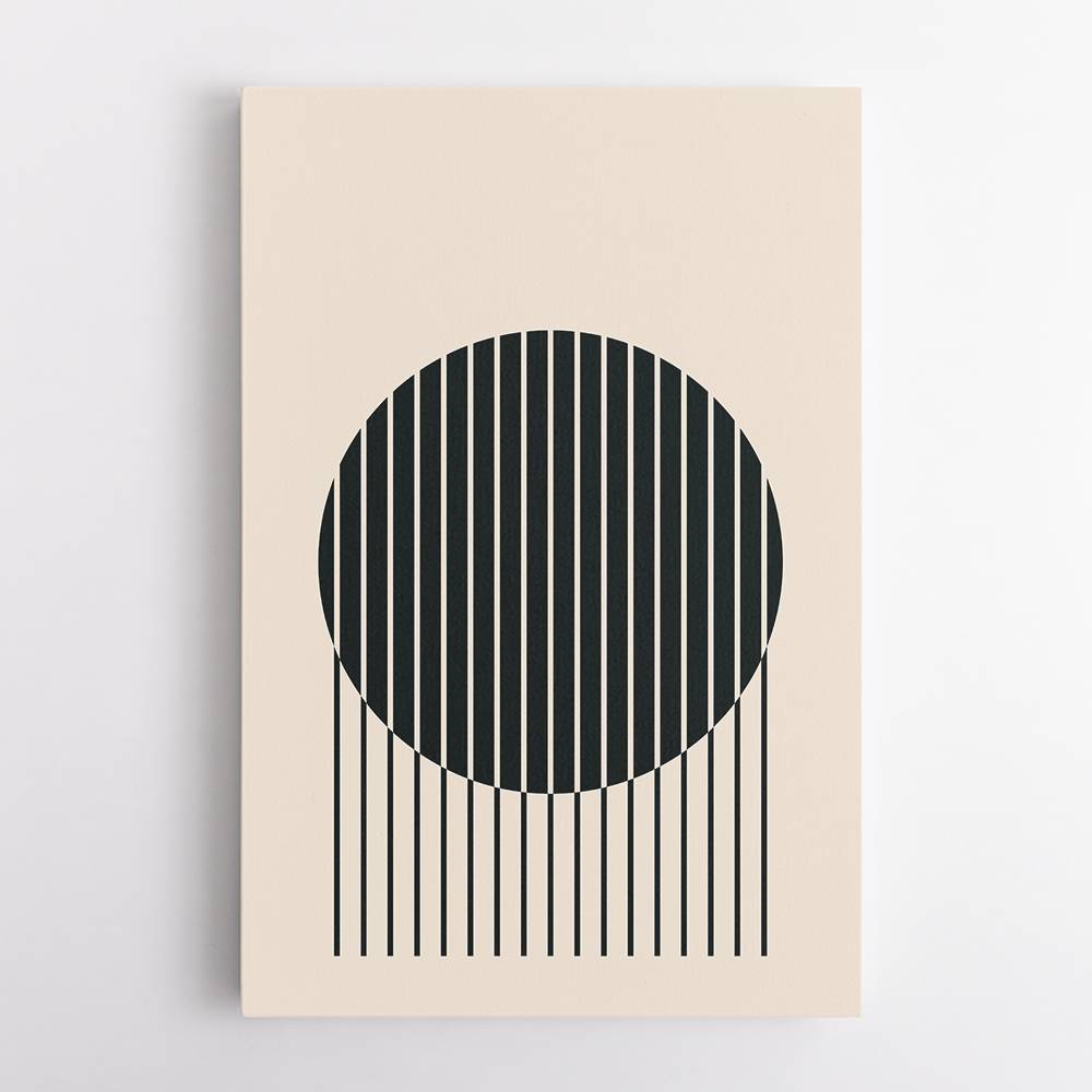 Minimal Circle Vibes #1 Wall Art