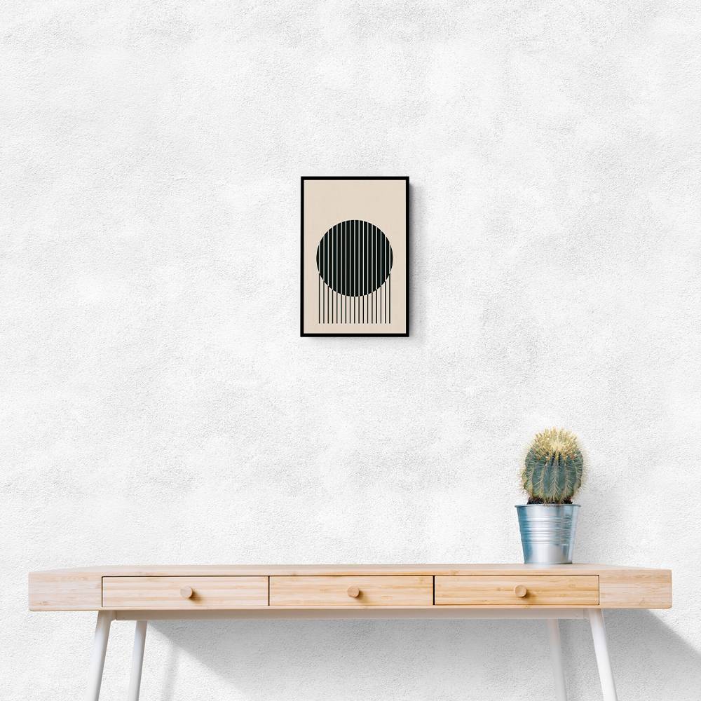 Minimal Circle Vibes #1 Wall Art