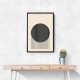 Minimal Circle Vibes #1 Wall Art