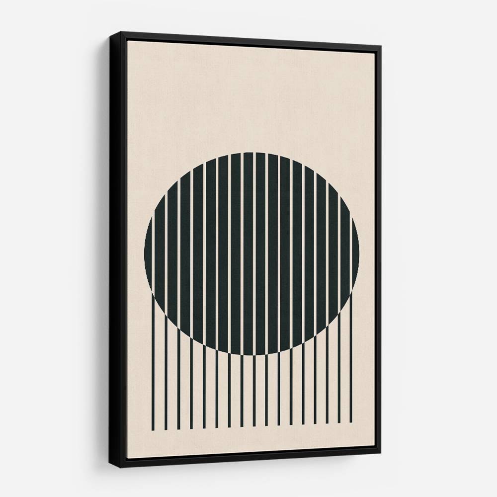 Minimal Circle Vibes #1 Wall Art