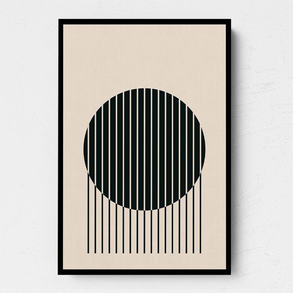 Minimal Circle Vibes #1 Wall Art