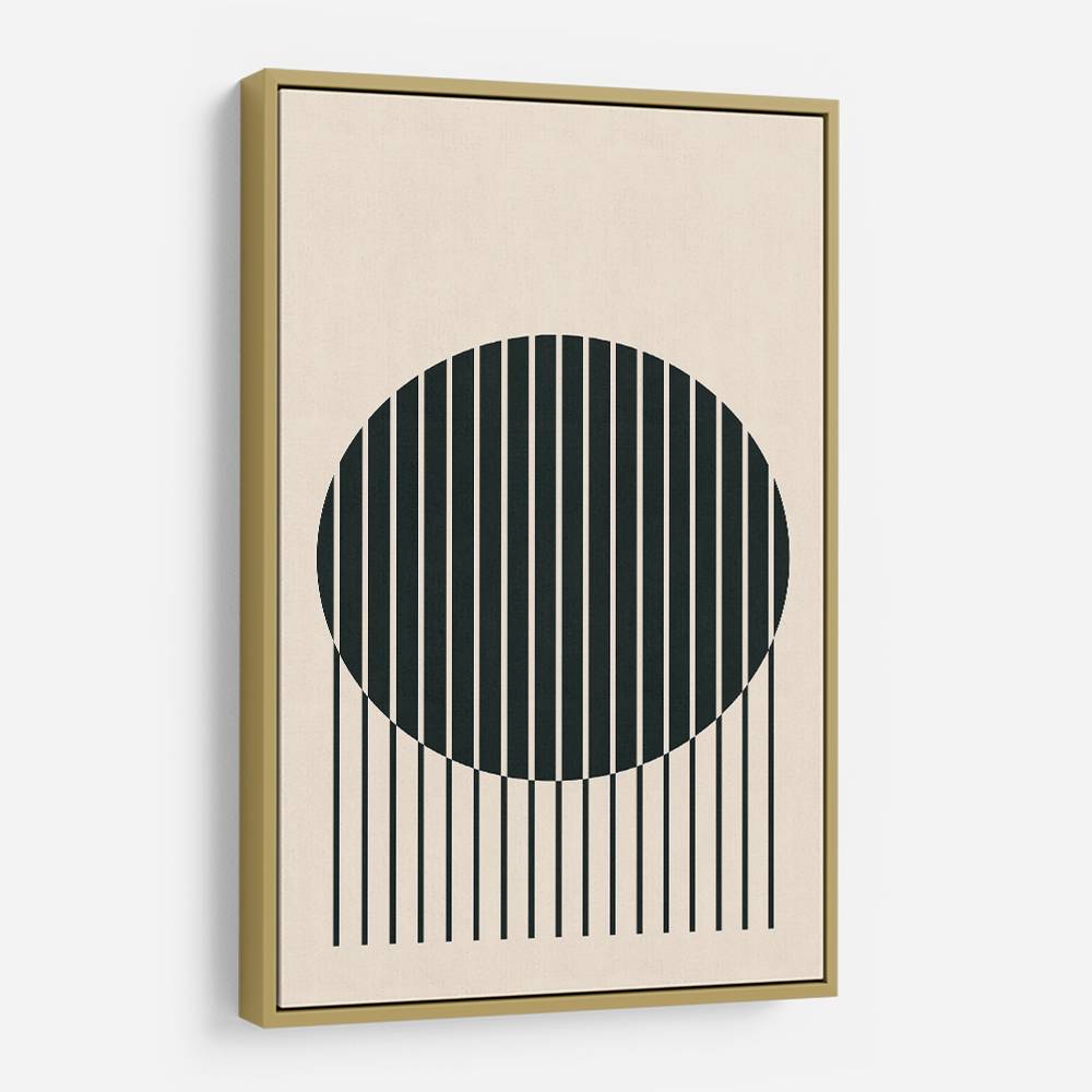 Minimal Circle Vibes #1 Wall Art