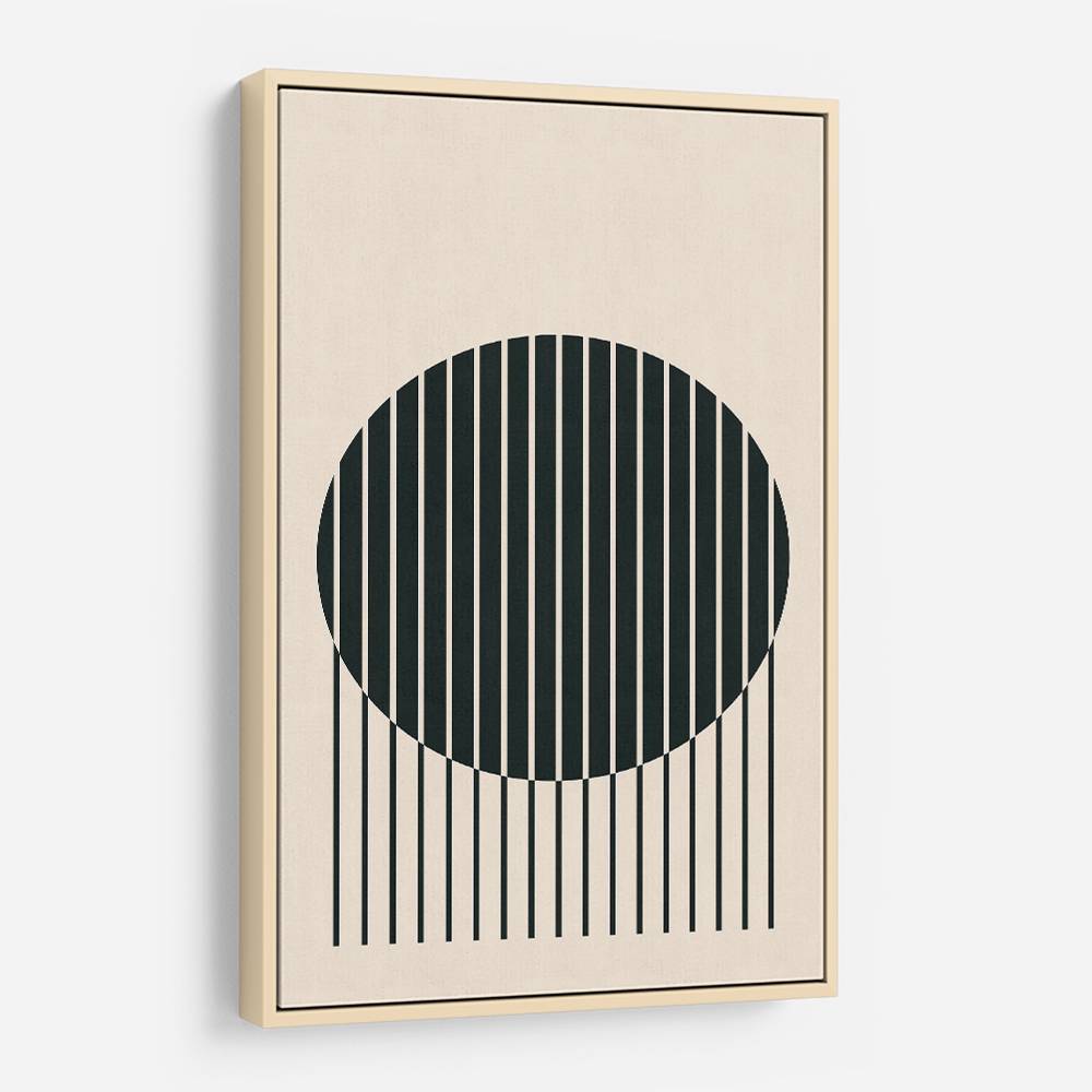 Minimal Circle Vibes #1 Wall Art