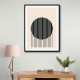 Minimal Circle Vibes #1 Wall Art