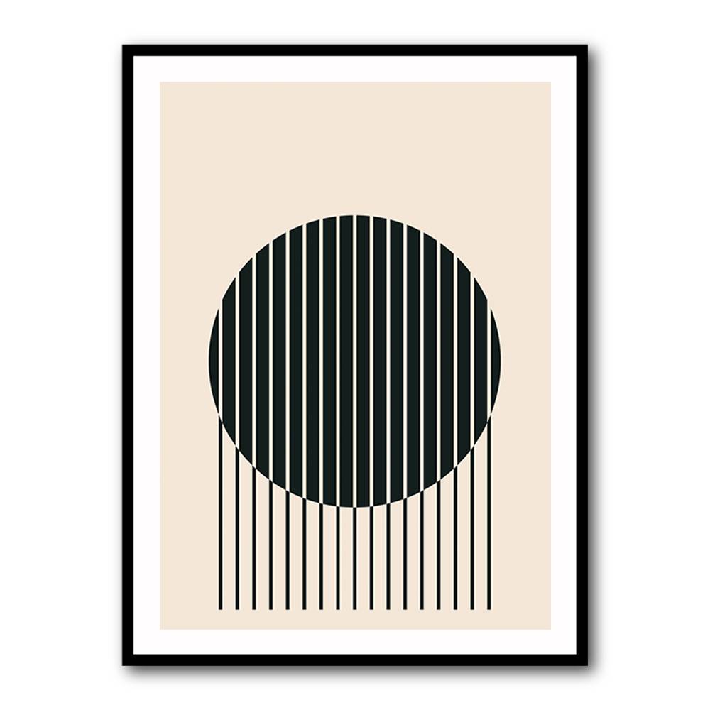 Minimal Circle Vibes #1 Wall Art