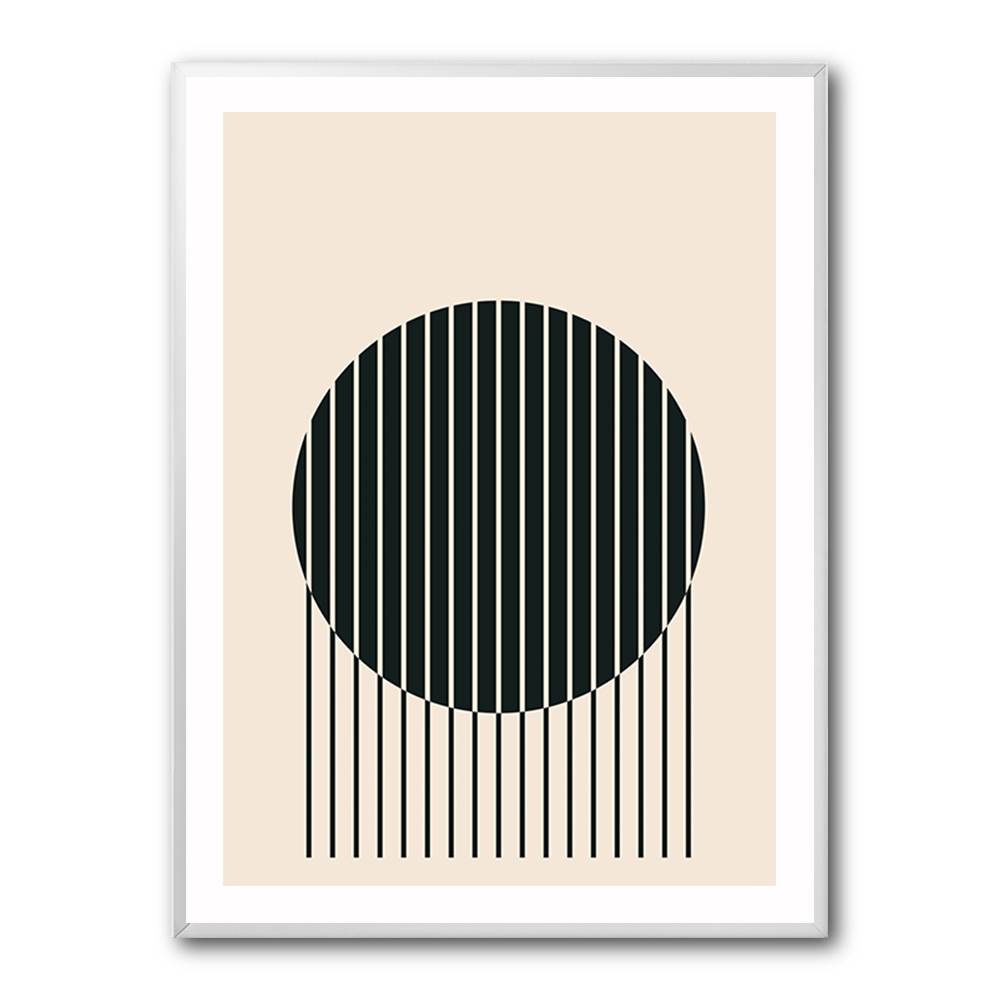 Minimal Circle Vibes #1 Wall Art