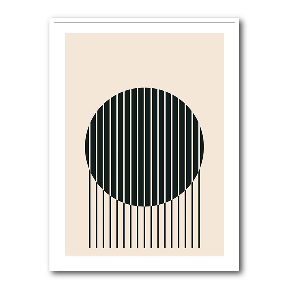 Minimal Circle Vibes #1 Wall Art