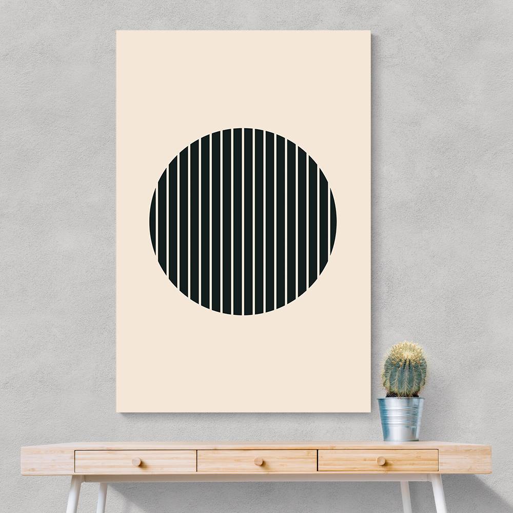 Minimal Circle Vibes #3 Wall Art